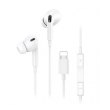 Навушники Usams SJ453 EP-41 Lightning In-ear Earphone 1.2m,  White