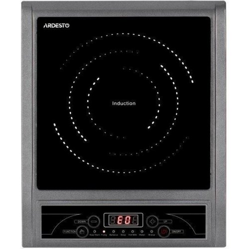 Плитка настільна Ardesto індукційна, комфорок - 1 на 2кВт, керування - сенсорне, таймер, чорний