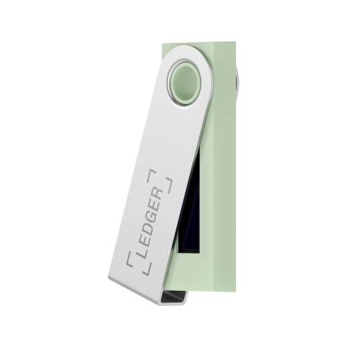 Ledger Nano S green апаратний гаманець для криптовалюти