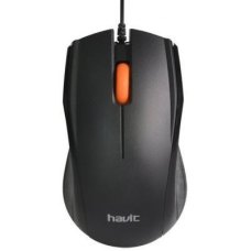 Мишка дротова, HAVIT HV-MS689 black, USB (6950676209198)