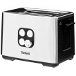 Тостер Tefal Cube 900Вт, метал/пластик, чорний