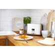 Тостер Russell Hobbs Compact Home 820Вт, метал, 1 слот, LED дисплей, сріблястий