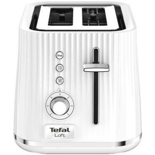 Тостер Tefal Loft 850Вт, пластик, білий