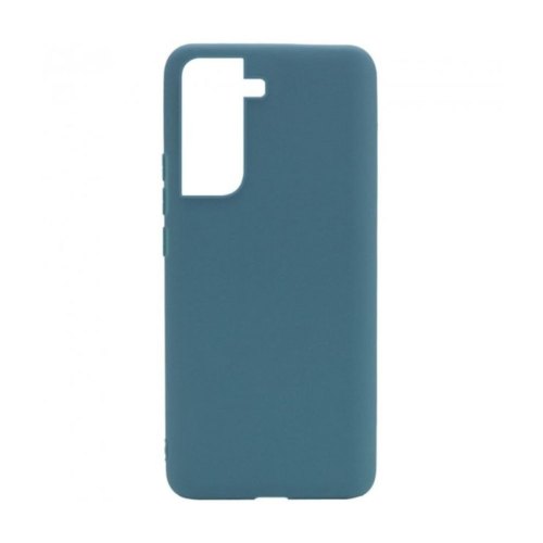 Силіконовий чохол Candy для Samsung Galaxy S21 FE G990 (Powder Blue)
