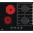Варильна поверхня Gorenje комбінована (2 газ + 2 склокерам. ), 60см, чорний