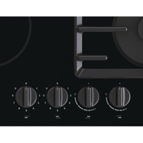 Варильна поверхня Gorenje комбінована (2 газ + 2 склокерам. ), 60см, чорний