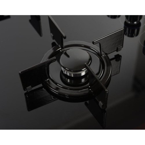 Варильна поверхня Beko комбінована (2 газ + 2 склокераміка), 60см, чорний