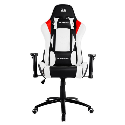 Крісло для геймерів 2E Gaming Bushido White/Black (2E-GC-BUS-WT)