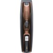 Тример Remington Beard Kit, для бороди і вусів, акум., насадок-2, ножиці, щітка у компл., титан.напил., коричневий