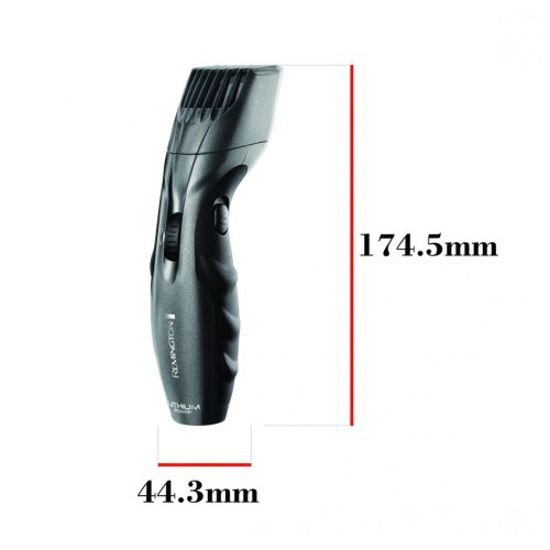 Тример Remington Lithium Beard Barba, для бороди і вусів, мережа+акум., вібраційний мотор, кераміч.напилення, чорний