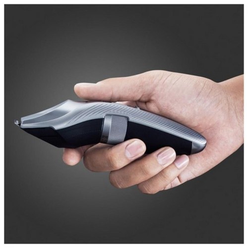 Тример Panasonic, для бороди, вусів і голови, мережа+акум., насадок-2, кейс, сталь, сріблястий