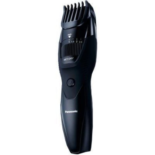 Тример Panasonic, для бороди, вусів, окантовки, акум., роторний мотор, насадок-1, сталь, чорний