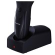 Тример Panasonic, для бороди, вусів, окантовки, акум., роторний мотор, насадок-1, сталь, чорний
