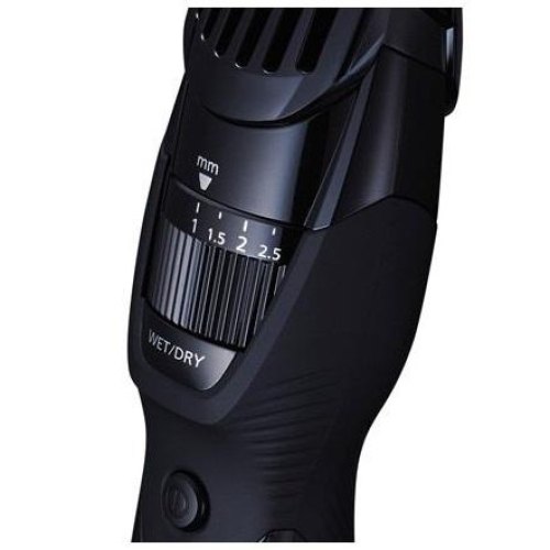 Тример Panasonic, для бороди, вусів, окантовки, акум., роторний мотор, насадок-1, сталь, чорний