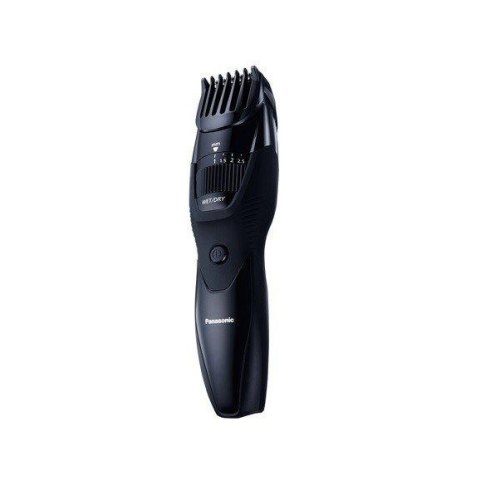 Тример Panasonic, для бороди, вусів, окантовки, акум., роторний мотор, насадок-1, сталь, чорний