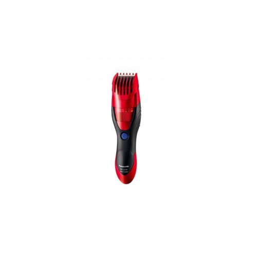 Тример Panasonic, для бороди і вусів, мережа+акум., насадок-1, червоно-чорний