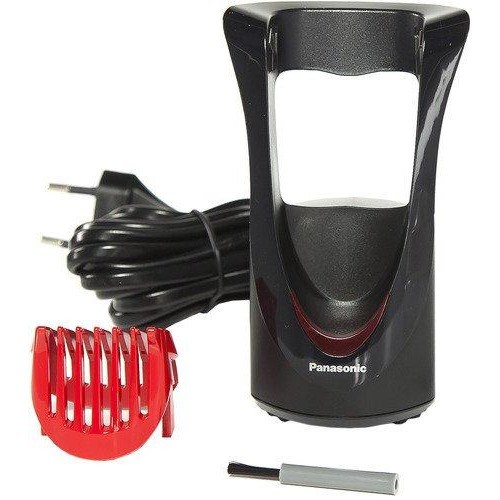 Тример Panasonic, для бороди і вусів, мережа+акум., насадок-1, червоно-чорний