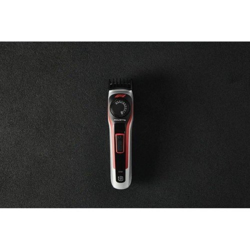 Тример Rowenta Formula 1, для бороди і вусів, мережа+акум., насадок-2, чохол, титан.напил., червоний