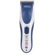 Набір для стрижки WAHL Color Pro Cordless, мережа+акум., триммер,гребінець,ножиці, сталь, синій