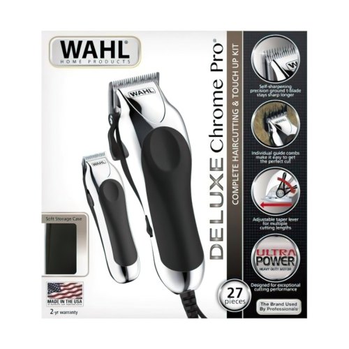 Машинка для стрижки Wahl Chrome Pro DeLuxe (79524-2716)