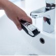 Тример Panasonic, для бороди, вусів, голови і тіла, мережа+акумулятор, насадок-3, кейс, сталь, чорно-сріблястий