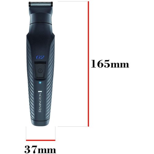 Набір для стрижки Remington G2 Graphite, для голови, вусів, бороди,носа і тіла, акум., насадок-5, чорний