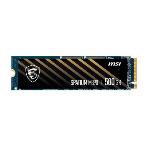 Накопичувач SSD NVMe M.2 2280 MSI Spatium M390 500GB PCIe 3.0 3D TLC (S78-440K070-P83)
