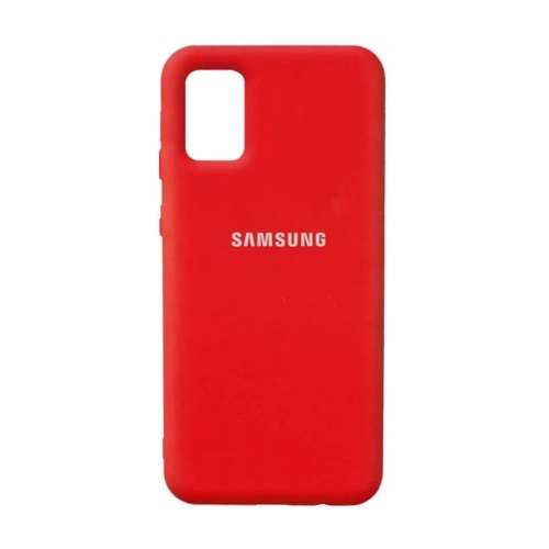Чохол Silicone Cover Full Protective Samsung Galaxy A03s (A037) (red)