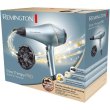 Фен Remington Shine Therapy PRO, 2200Вт, 3 режими, дифузор, іоніз-я, хол. обдув, блакитний