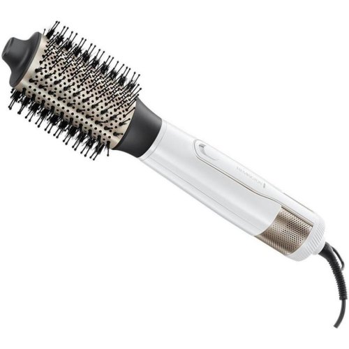 Фен-щітка Remington HydraLuxe, 1200Вт, 3 режими, іонізація, хол. обдув, кераміка, білий