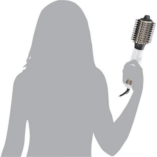 Фен-щітка Remington HydraLuxe, 1200Вт, 3 режими, іонізація, хол. обдув, кераміка, білий