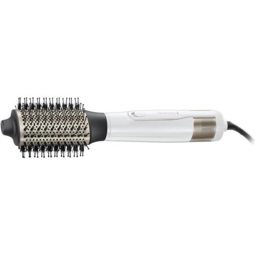 Фен-щітка Remington HydraLuxe, 1200Вт, 3 режими, іонізація, хол. обдув, кераміка, білий