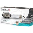 Фен-щітка Remington HydraLuxe, 1200Вт, 3 режими, іонізація, хол. обдув, кераміка, білий