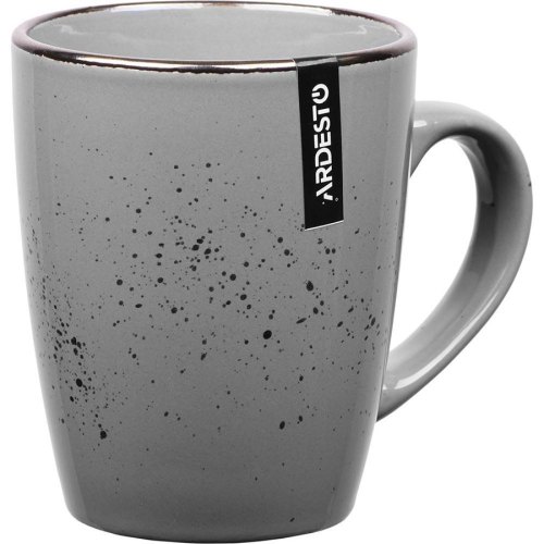 Чашка Ardesto Bagheria 360 мл Grey (AR2936GREY)