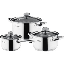 Набір посуду Ardesto Gemini Gourmet Varese 6 предетів (AR1906PS)