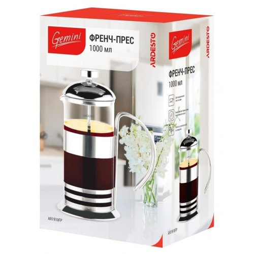 Френч-прес Ardesto Gemini Asti 1000 мл (AR1910FP)