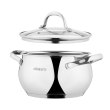 Каструля Ardesto Gemini Vittoria скляна кришка 2.2 л (AR1922AS)