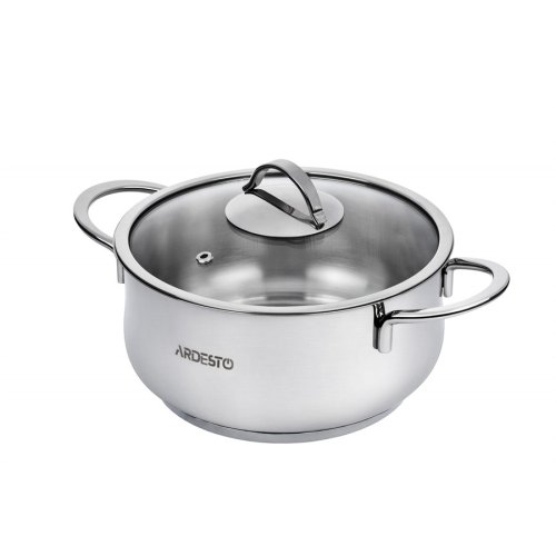 Каструля Ardesto Black Mars скляна кришка 3 л (AR0730S)