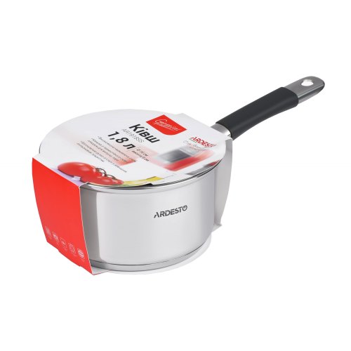 Ківш Ardesto Gemini Salerno скляна кришка 1.8 л (AR1918SS)