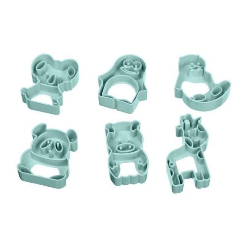 Набір форм для печива Ardesto Tasty Baking 6 шт рожевий (AR2309PP)