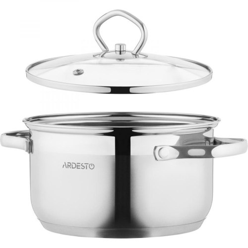 Набір посуду Ardesto Gemini Bari 8 предметів (AR1908GSS)