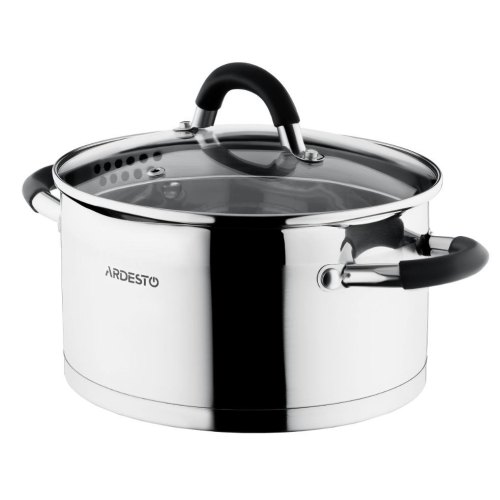 Набір посуду Ardesto Gemini Monza зі зливом 8 предметів (AR1908GGS)