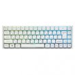 Клавіатура дротова, 2E GAMING KG350 RGB 68key USB White UKR