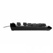 Клавіатура дротова, 2E GAMING KG300 LED USB Black UKR