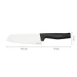 Ніж Santoku Fiskars Hard Edge 15 см (1051761)