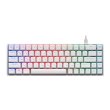 Клавіатура 2E Gaming KG370 RGB 68key Gateron Blue USB White (2E-KG370UWT-BL)
