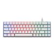 Клавіатура 2E Gaming KG370 RGB 68key Gateron Brown USB White (2E-KG370UWT-BR)