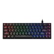 Клавіатура 2E Gaming KG380 RGB 68key Gateron Red Bluetooth/USB Black (2E-KG380UBK-RD)