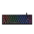 Клавіатура 2E Gaming KG380 RGB 68key Gateron Blue Bluetooth/USB Black (2E-KG380UBK-BL)