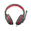 Навушники дротові з мікрофоном, Trust Ziva Black-Red (21953)